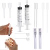 DTREEL 2 Set Perfume Extractor Kit，10 Pcs Dispenser,2 Refill Bottle,Dispenser