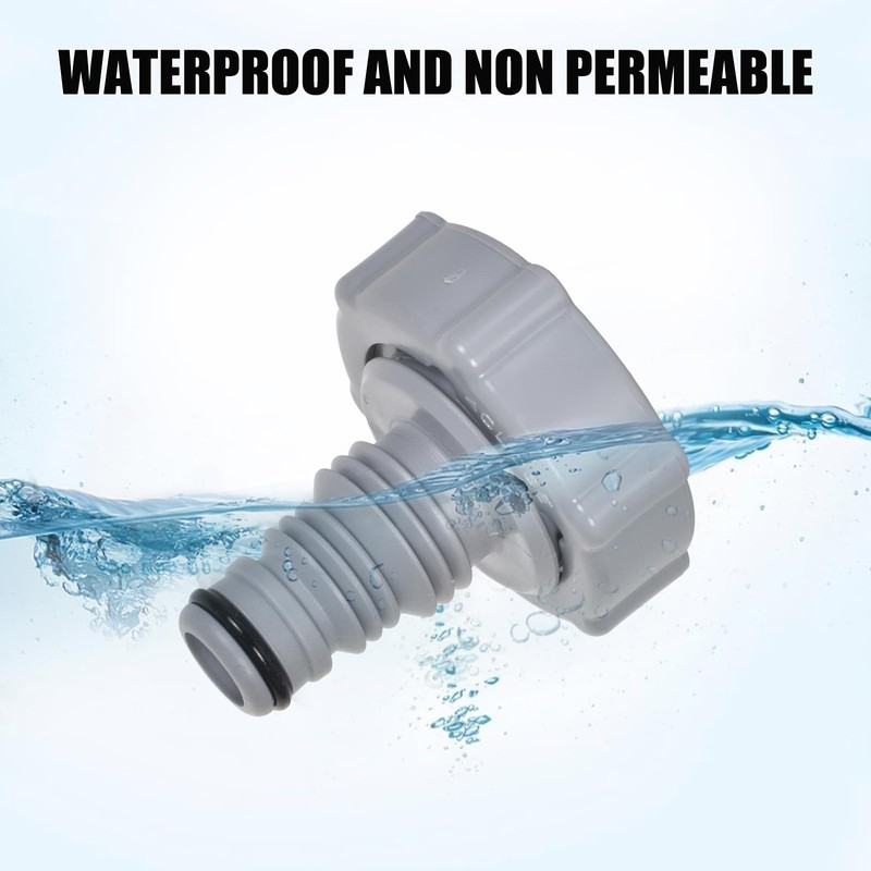SAVOSWEET P6H1419 Drain Valve, Drainage Adapter for Draining Pool Hose