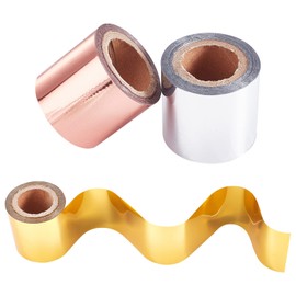 SUPERFINDINGS 3 Colors 3 Rolls 4cm Width 90m Length Heat Transfer Vinyl Sheet HTV Vinyl Heat Transfer Rubber Sheet Heat Transfer Foil Paper Iron on HTV Heat Press Vinyl Iron Print Sheet 30m/Roll for Manual DIY