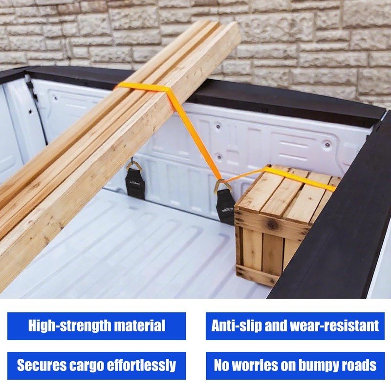 EZ Truck Bed Strap Anchor - Can Easily Secures Your