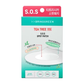 BRINGGREEN Tea Tree Cica S.O.S Spot Patch 75+25 Counts  - BRINGGREEN Tea Tree Cica S.O.S Spot Patch 75+25 Co