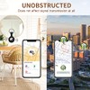 4 Pack AirTag Holder with Keychain - Anti-Lost Case