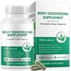 Chlorophyll Capsules Body Deodorizing Supplement for Daily Internal Freshness Support