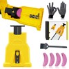 ABXKZ Chainsaw Sharpener, Universal Chain Saw Sharpener Tool for 12-22