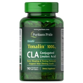 Puritans Pride Tonalin 1000mg CLA softgel Puritans Pride CLA 1000 mg Tonalin, 1 unit, 90 tablets / 퓨리탄스프라이드 토날린 1000mg 씨엘에이 소프트젤 Puritans Pride CLA 1000 mg Tonalin, 1개, 90정