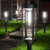 ALFIOT Solar Pathway Lights Outdoor Powered Waterproof 8 Pack Upgraded