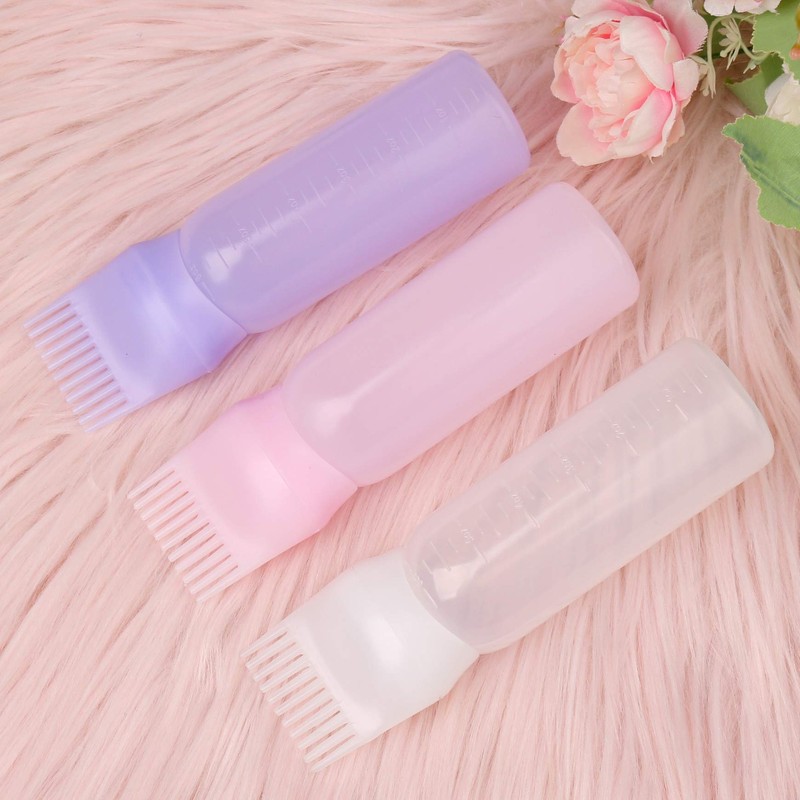 Pimoys Root Comb Applicator Bottle 6 Ounce Oil Applicator for