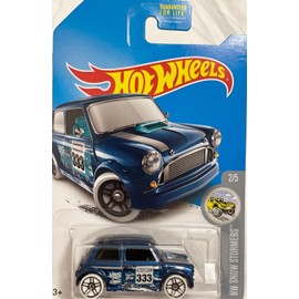Hot Wheels 2017 HW Snow Stormers Morris Mini 137/365, Dark Blue