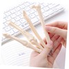 Operitacx 30pcs Bone Ballpoint Pen Unique Bone Pens Prop Highlighters