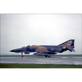 History Galore 24"x36" Gallery Poster, McDonnell Douglas RF-4C-37-MC Phantom f-4