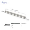 Peaha 5 Pack Adjustable Cabinet Pulls Silver Cabinet Handles for