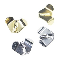 Cuoyuqie 30pcs Buzzer Spinner Blades Aluminium Delta Blades for Buzzbaits Surface Fishing Lures 20 * 28mm