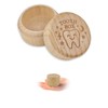 Tooth Fairy Box Wooden Teeth Keepsake Box with Cute Cartoon