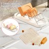 Thick Stainless Steel Soap Holder with 2 Soap Saver Bags,