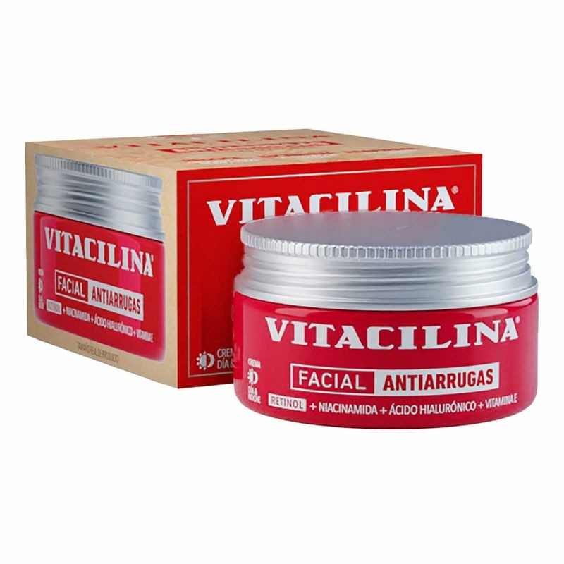 Crema Facial Vitacilina Antiarrugas Retinol 100g