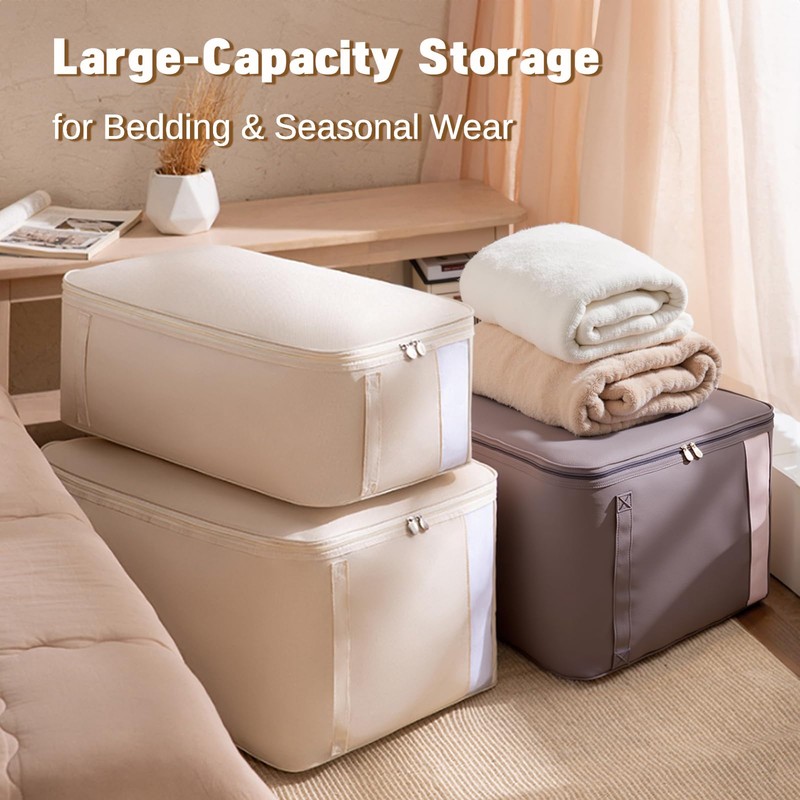 AmiCera Ultra Space Saving Self Compression Storage Bags, Compression Packing