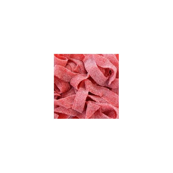 Smarty Stop All Flavor Sour Candy Belts (Strawberry, 1 LB)