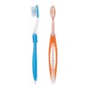 SoFresh Adult Manual Flossing Toothbrush Wide Grip - 2 Pack-