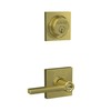 Schlage FB55N V LAT 608 COL Single Cylinder Deadbolt and