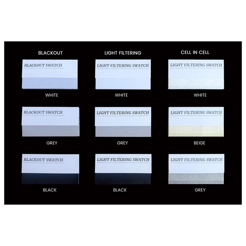 Kerxwerd Custom Cellular Shades, Double Cell Honeycomb Window Shade Customized