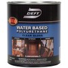 Deft Interior Exterior Water-Based Polyurethane Finish Gloss, Quart