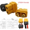 XT60 Connectors Female Male - Easy Solder Functional Wire Cover