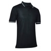CHAMPRO Baseball/Softball Umpire Polo Shirt - Polyester, Black, Medium