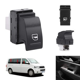 Electric Window Regulator Switch, Driver's Side Passenger, Window Regulator Switch 7E0959855 for T5 7E0