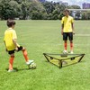 PodiuMax Soccer Rebounder Net, 3 Net Triangle Design for Team