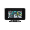 Domary 3-in-1 Car LCD Meter Digital Oil Pressure Voltage Water