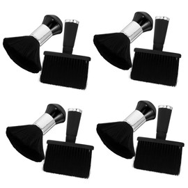 Baluue 8pcs Neck Duster Brush for Barber Detangling Hair Brush for Men for Professional Use