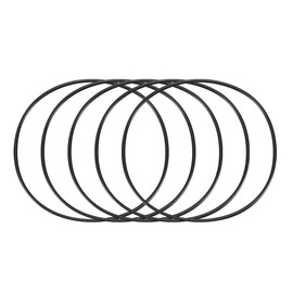 TA-VIGOR 5Pcs Nitrile Rubber O-Rings, 140mm OD 133mm ID 3.5mm Width Rubber Washers Spacer O-Rings Gasket kit, Metric Sealing Gasket for Hose, Faucet, Automotive, Plumbing