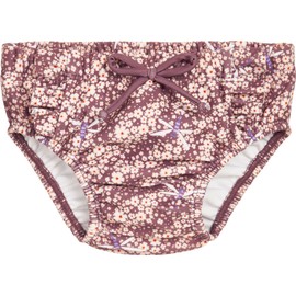 Playshoes Unisex Baby Toddler Swim Nappy Purple Flowers 62-68, Purple flowers