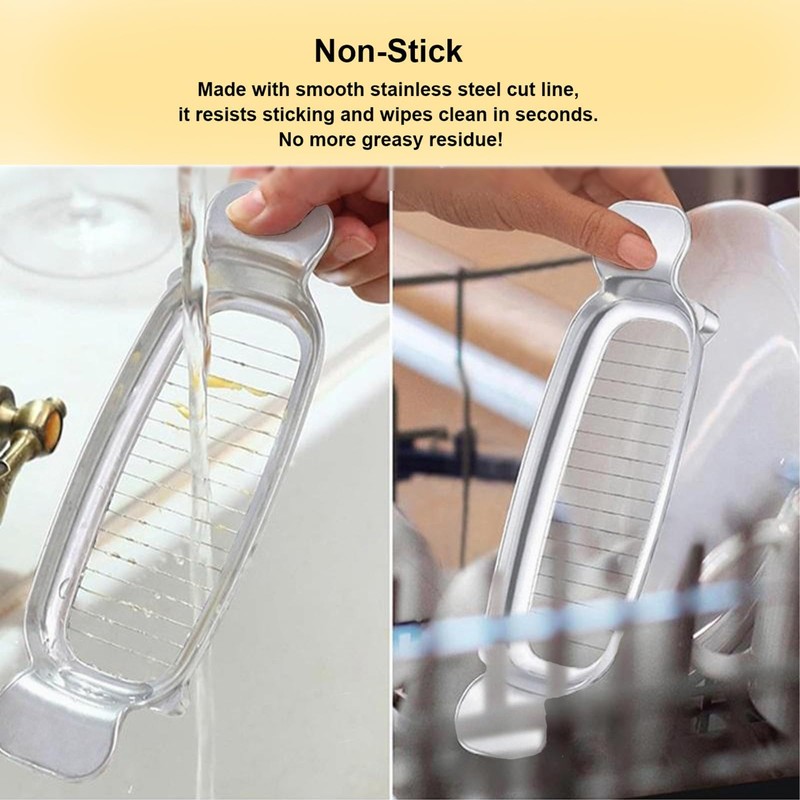 Butter Slicer Cutter & Cheese Cutter–Multi-Use Kitchen Tool for Evenly