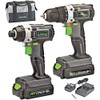 20-Volt Cordless Li-Ion 2-Speed Drill/Impact Driver Combo Kit