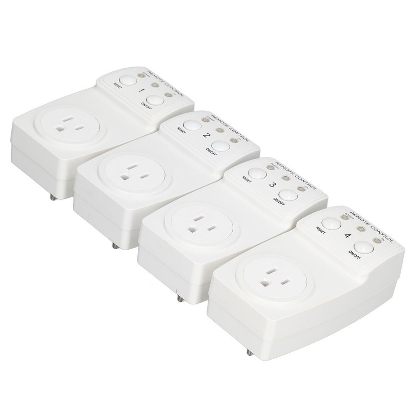 Smart Switch Socket with Remote Control Wireless Power Outlet Set