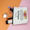 Gfhzdmf Aunt of the Bride Gift Makeup Bag Bride Wedding