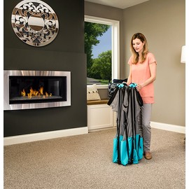 Regalo My Play Deluxe Extra Large Portable Play Yard Indoor and Outdoor, Bonus Kit, Washable, Teal, 8-Panel