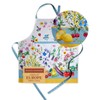 Maison d'Hermine 100% Cotton 1-Piece Kitchen Apron with Adjustable Neck