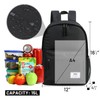 MIER Insulated Backpack Cooler Small Leakproof Lunch Back Pack with