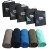 Microfiber Towel (16 x 32 Inches) Camping Towels Fast Drying,