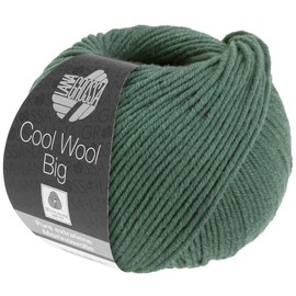LANA GROSSA Cool Wool Big Extra Fine Merino Wool, Machine Washable and Felt-Free, Hand Knitting Yarn Made from 100% Virgin Wool (Merino), 50 g Wool for Knitting and Crocheting, 120 m Yarn