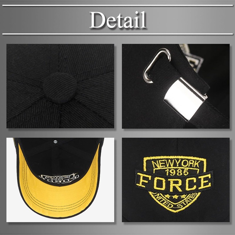 Buzz Selection CAP478 Men's Hat, Cap, Emblem, Casual, Stylish, Cool,