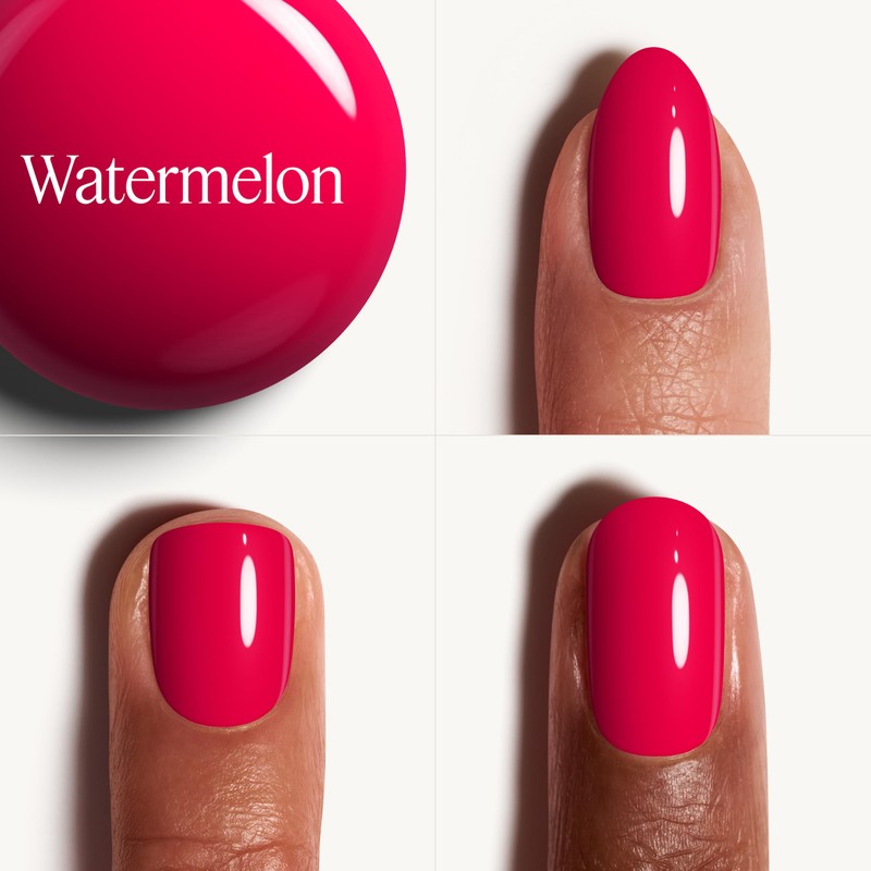 essie Salon-Quality Nail Polish, 8-Free Vegan, Fuchsia Pink, Watermelon, 0.46
