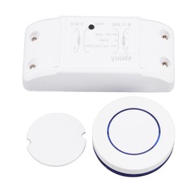 433Mhz Wireless Smart Switch 3 Working Modes Wireless Remote Switch Non Wiring RF Switch for Household Appliances Blue