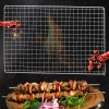3pcs Rejilla De Hierro Para A Sador Parrilla Malla Bbq