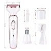 Depiladora Electrica Recargable De Facial Para Mujer 4 En 1