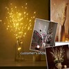 Fudios Lighted Birch Branches with Timer Battery Operated 35in 100LED,Twigs