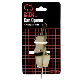 Chef Craft Silver Nickel Plated Steel Manual Butterfly Can Opener