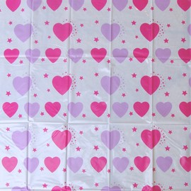 Baby Girls' Hearts Pattern No Mess Easy Clean Floor Mat